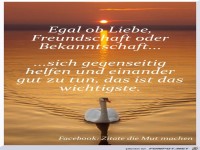 Egal ob Liebe oder Freundschaft