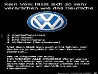 kein Volk lsst sich so sehr verarschen wie das Deutsche...