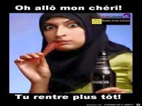 Ups, er kommt fr�her nach Hause