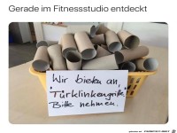 Lustige Idee mit den T�rklinken-Griffen