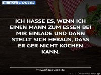 Mann kann nicht kochen
