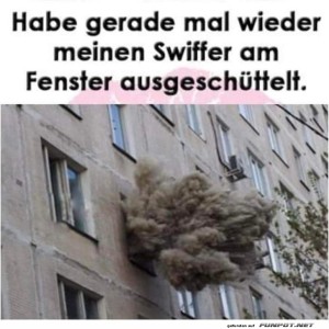 fun-Bild: Swiffer ausgeschüttelt