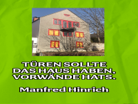 tren sollte das haus haben