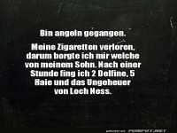 Verrckte Angeltour mit Nessie-Fund