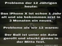 Kindheit damals vs. heute