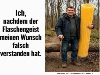 Der Nudelwunsch ging schief!