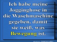 Waschmaschine als Fitness-Coach