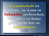 Freundschaft ist relativ