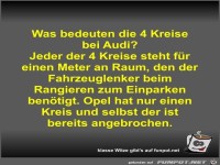 Was bedeuten die 4 Kreise bei Audi?