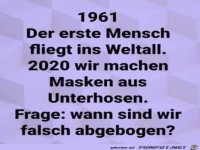 wann sind wir falsch abgebogen?