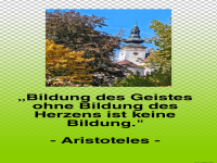 bildung des geistes