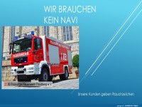 Wir brauchen kein Navi