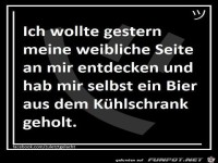 Bier im Kuehlschrank