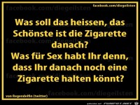 diegeilsten Zigarette danach