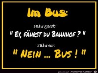 im Bus.....