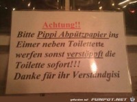 Ich nenn es einfach Klopapier
