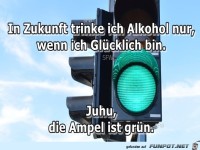 wenn ich glcklich bin