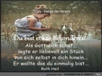 Du bist etwas besonderes