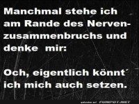 Nervenzusammenbruch