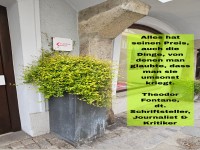 alles hat seinen preis