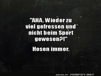 Hosen-Alarm: Die Wahrheit tut weh!