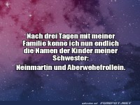 Familiennamen-Chaos im Urlaub!