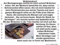 Brötchenkauf