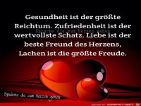 Gesundheit ist der grsste Reichtum