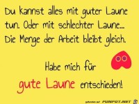 gute Laune