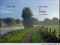 jeden Tag, jede Stunde.......