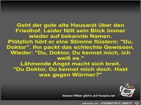Geht der gute alte Hausarzt über den Friedhof