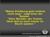 Meine Erk�ltung geht einfach nicht weg