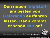 Impfstoff liefern