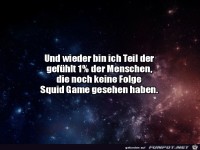 Noch nie Squid Game gesehen