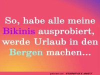 Urlaub in den Bergen