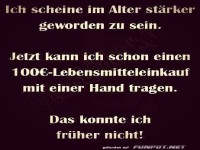 Im Alter st�rker geworden