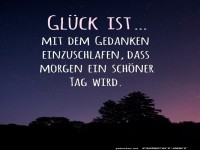 Inspirierendes Zitat ber Glck