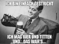 Einfaches Leben: Bier und Vorlieben im Fokus