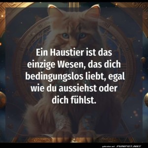 herz-Bild: Pelzige Philosophie  la Schnurrbart-Guru