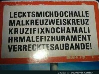 Bayerischer Verkehrs-Wutausbruch