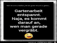 Gartenarbeit entspannt