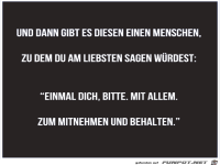 Dieser eine besondere Mensch