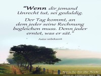 Wenn dir jemand Unrecht tut