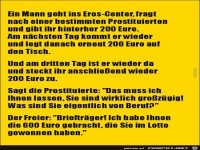 ein Mann geht in�s Eros-Center.....