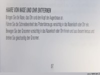 Anleitung Haarschneidemaschine