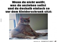 wenn du nicht wei�t was du anziehen sollst.....