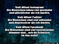 Da muss man vom Glauben abfallen