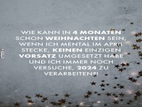 Weihnachtsvorbereitungen für Aprilianer