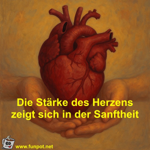 Die-St�rke-des-Herzens-zeigt-sich-in-der-Sanftheit.png von Fossy