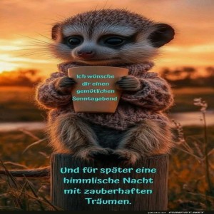 Kuscheliger-Erdm�nnchen-Tee-Abend.jpg von Lucie37